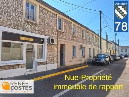 vente en nue propriété - f75-h75 ans - guernes (78520)