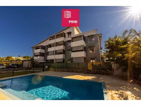 etang sale : appartement t2 dans résidence avec pisicine - proche collège simon lucas