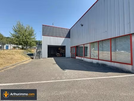 à louer – local professionnel avec bureaux – 300 m² – rochetoirin