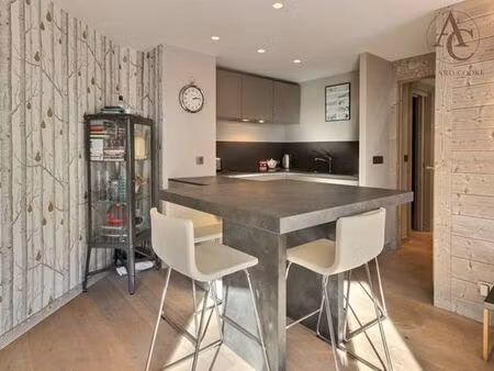 appartement de luxe 2 chambres en vente à megève  auvergne-rhône-alpes