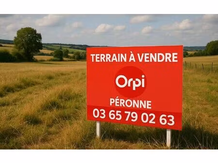 terrain péronne m² t- à vendre  325 995 €