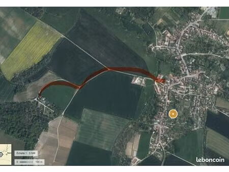 terrain 1040 m² jonchery sur vesle