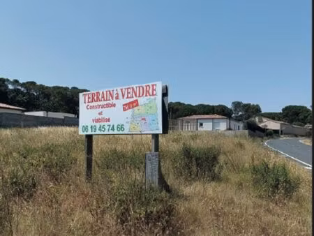 terrain viabilise 75 /m2