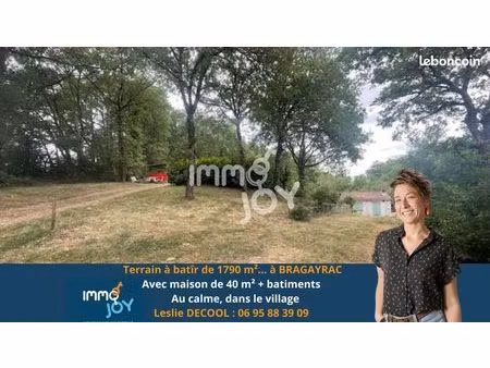 terrain 1790 m² bragayrac