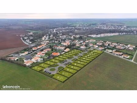 terrain 464 m² saint maxire