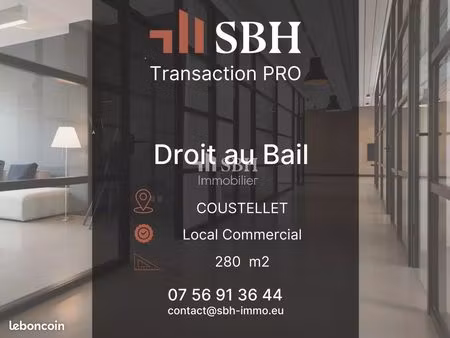 boutique 280 m² maubec