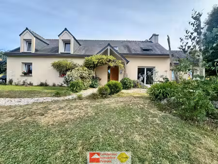 plourivo - a vendre maison 204 m2  terrain paysager de 4391