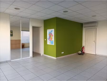 location locaux professionnels 2 pièces 54 m² à ales (30100)  570 €