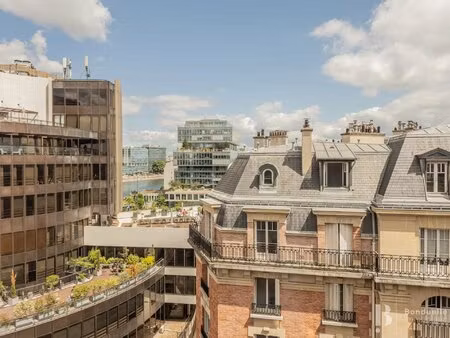 neuilly - à louer vide - 2 pieces 52 m² - 6e etage - rue delanne proche pont de neuilly