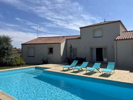 vente maison piscine à machecoul (44270) : à vendre piscine / 172m² machecoul