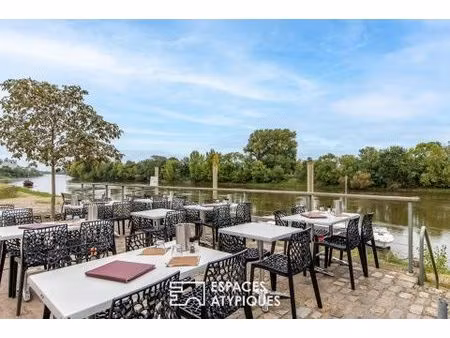 restaurant avec vue imprenable sur la loire