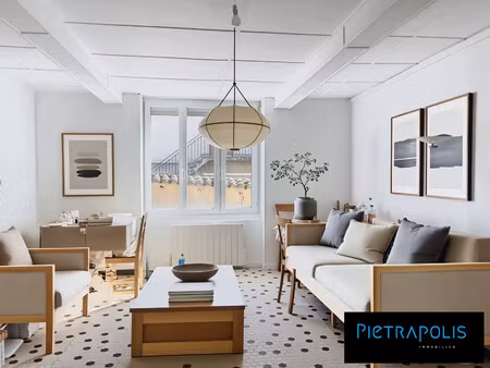 sur les hauteurs de genay - au calme - appartement t3 de 76 m2 -