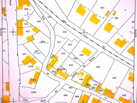 vente terrain 544 m² à orsinval (59530)  48 900 €