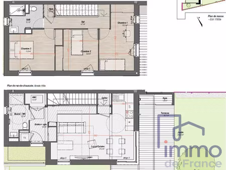 achat appartement 4 pièces 86m² st bonnet les oules 42330