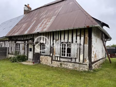 vente maison 3 pièces 82 m² à angiens (76740)  149 000 €