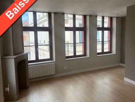 location appartement 4 pièces 83m² douai 59500