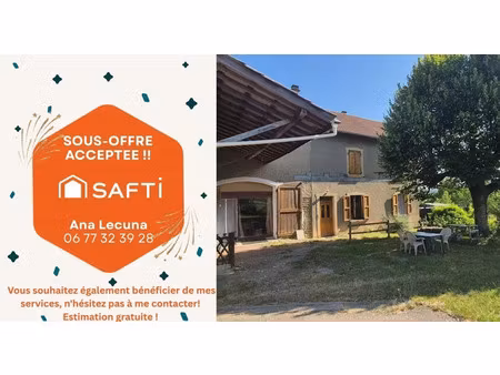 vente maison 4 pièces 125 m² à valencogne (38730)  299 000 €