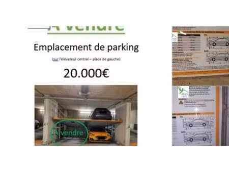 parking à vendre à rue du gazometre 16 arlon (vbd00444)