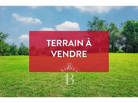 bernex - terrain constructible de 360 m² - orientation au sud