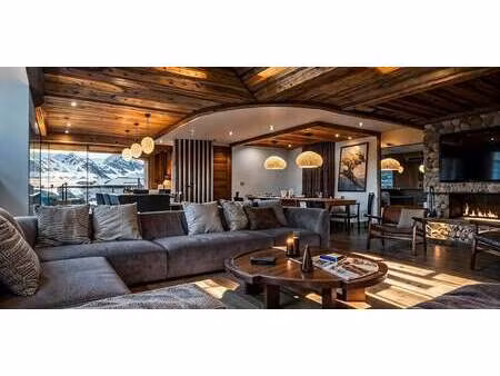 appartement contemporain avec terrasse et piscine méribel (73)