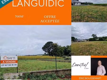 vente terrain piscine à languidic (56440) : à vendre piscine / 700m² languidic