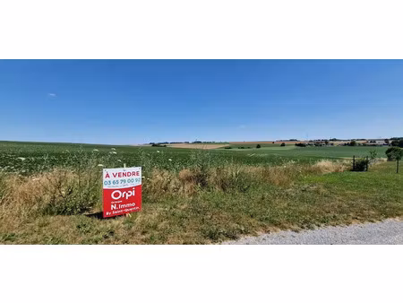 vente terrain 668 m² à homblières (02720)  49 900 €