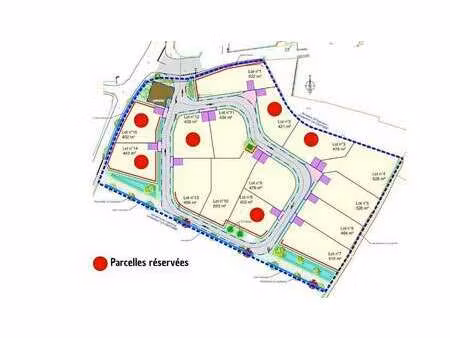 vente terrain à villedieu-les-poeles (50800) : à vendre / 419m² villedieu-les-poeles