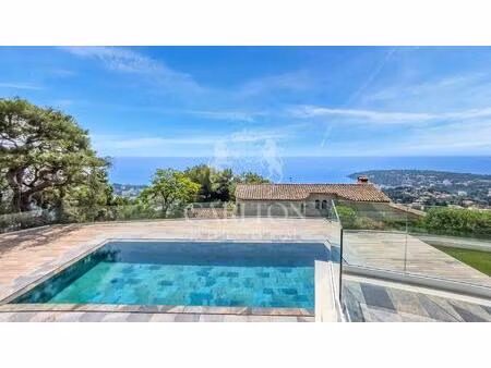 roquebrune-cap-martin – villa contemporaine avec vue mer panoramique