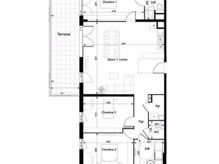 appartement de luxe de 4 pièces en vente à l'haÿ-les-roses  île-de-france