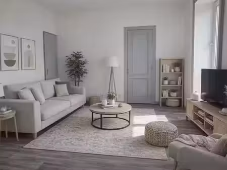arc lès gray - appartement 3 pièces à vendre - 60m2 - 76 000 € - réf: 2212lc - bourse immo