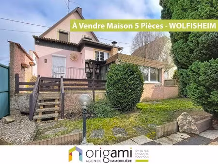 achat maison 5 pièces 89m² wolfisheim 67202