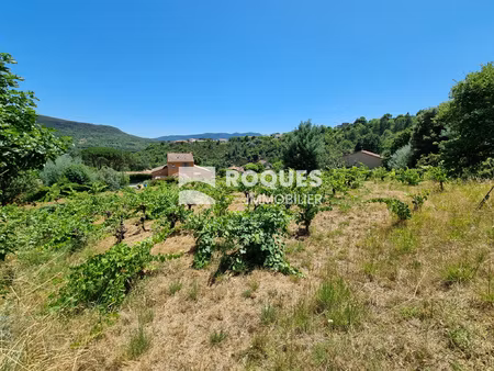 lamalou les bains - lamalou le vieux - a vendre terrain cons