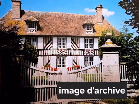 vente maison 5 pièces 168 m² à notre-dame-d'estrées (14340)  369 000 €