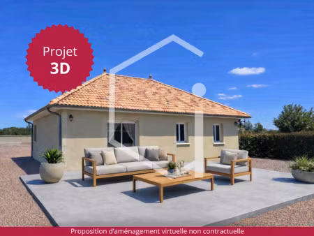 pavillon de plain-pied - 3 chambres - la charité sur loire