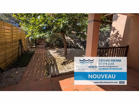 vente appartement 3 pièces 35 m² à villeneuve-lès-maguelone (34750)  179 000 €