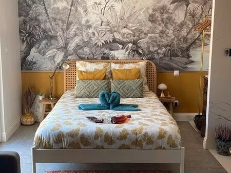 charmant logement indépendant à bron – jardin privé 50 m² – 100m de montchat & 2 min de l’