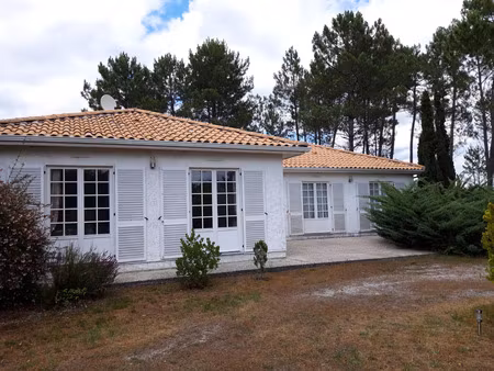maison dans village des landes