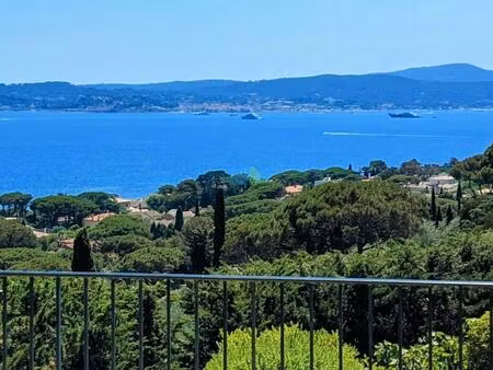 vente propriete sainte maxime 240 m2 piscine tres belle vue mer face saint tropez