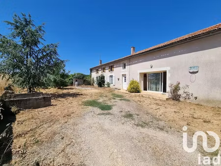 vente maison 6 pièces 163 m² à thénezay (79390)  100 000 €
