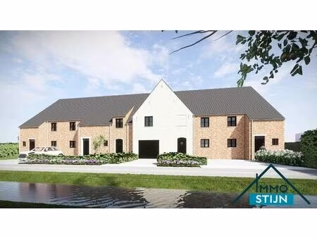 laatste fase van een rustig gelegen verkaveling met landelijke verzichten