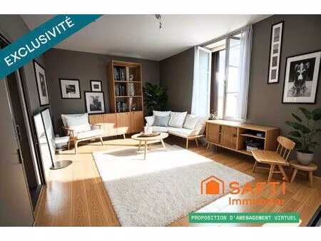 maison à fort potentiel à la courtine – environnement calme et nature !