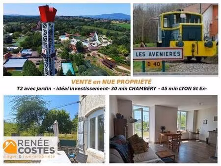 vente en nue propriété - f74 ans - les avenieres (38630)