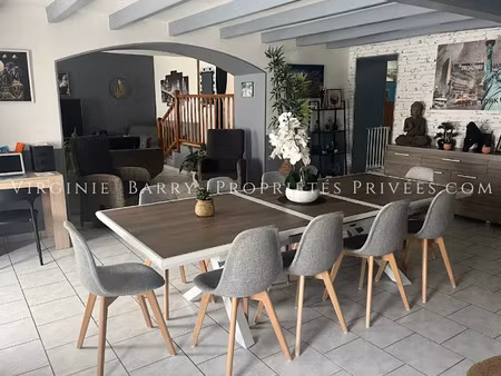 vente maison 11 pièces 252 m² à lussant (17430)  375 000 €
