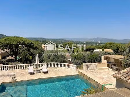 gassin - résidences du golfe : villa au charme provençal avec piscine et studio indépendan