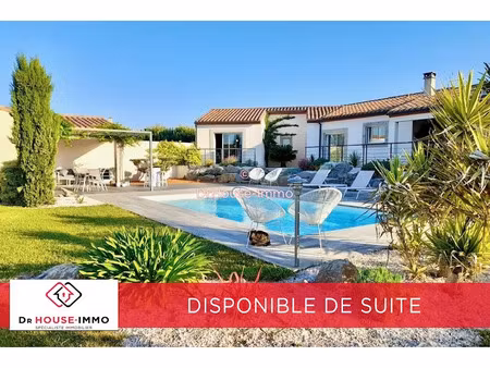 vente maison 4 pièces 138 m² à pépieux (11700)  499 000 €