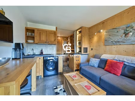 vente appartement 1 pièce 16.77 m² à megeve (74120)  190 000 €