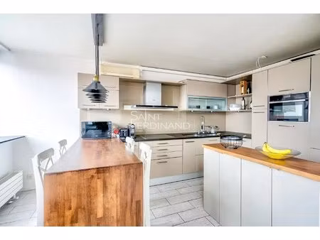 paris 15. ch. michels/beaugrenelle - duplex 3 p. dernier étage asc. vue imprenable