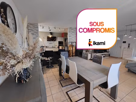 maison de plain-pied avec 3 chambres