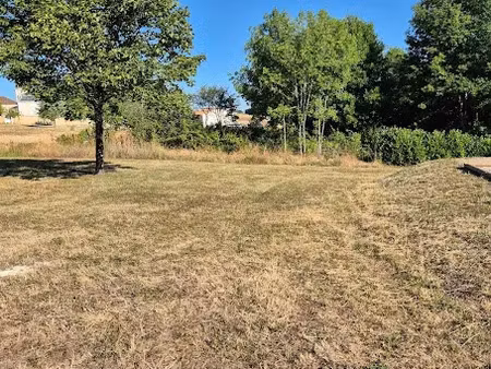 vente terrain 807 m² à champniers (16430)  69 500 €