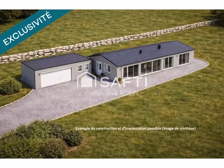 vente terrain 861 m² à meys (69610)  55 000 €